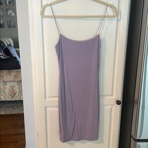 Naked Wardrobe Lavender Strappy Dress